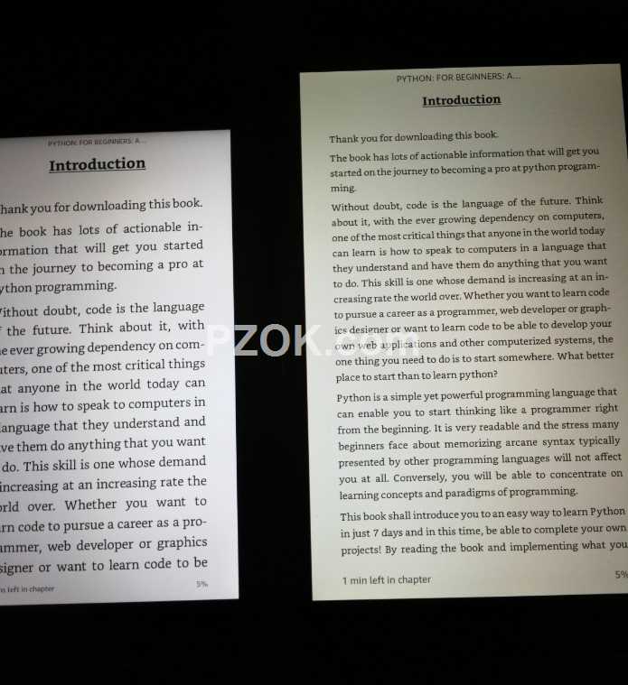Amazon Fire 7 vs Fire 8 - pzok.com
