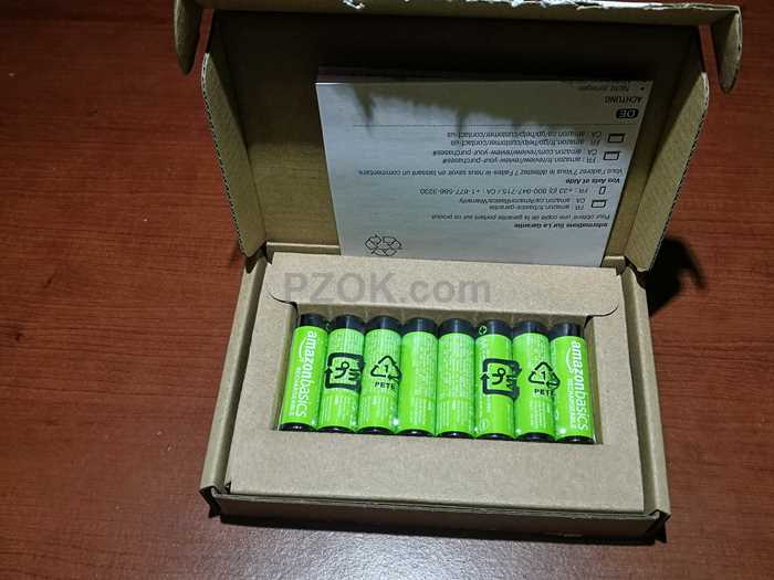 AmazonBasics Batteries - pzok.com