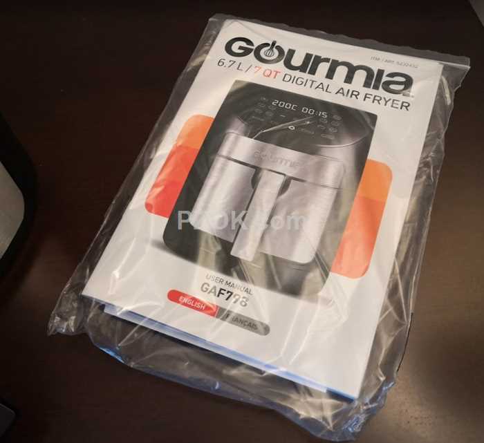 Gourmia 7 Quart Digital Air Fryer