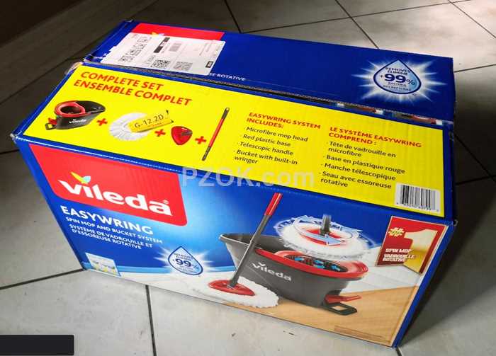 Vileda spin mop with bucket system - pzok.com